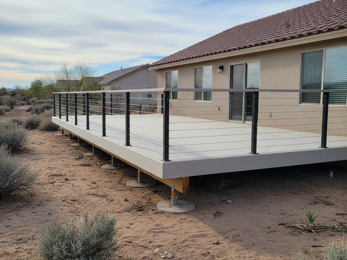 Deck Staining & Sealing completed by Omega Deck Inc in Las Vegas, NV