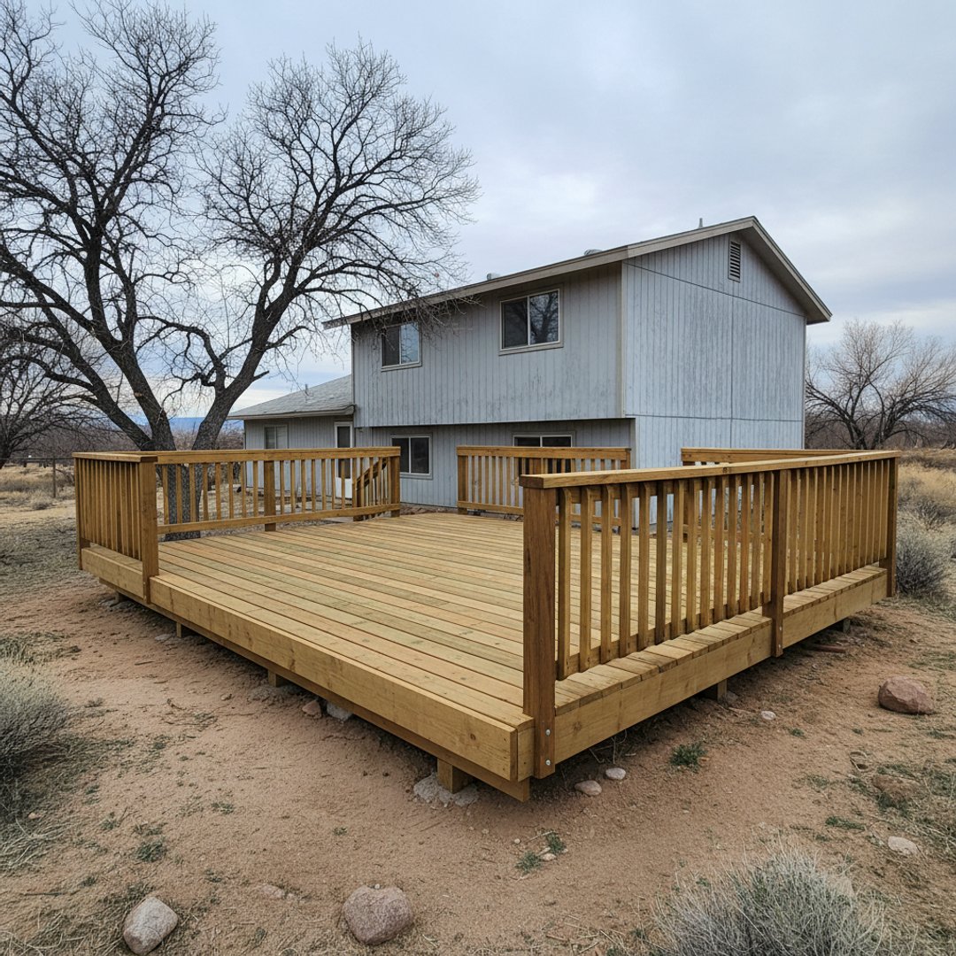 Deck Railing Installation & Repair completed by Omega Deck Inc in Spring Valley, NV