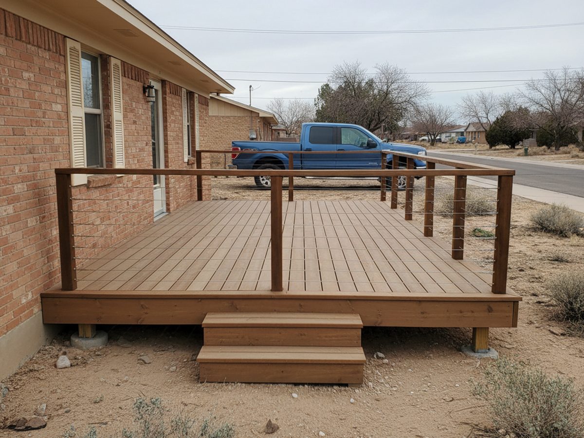 Deck Repair completed by Omega Deck Inc in Winchester, NV